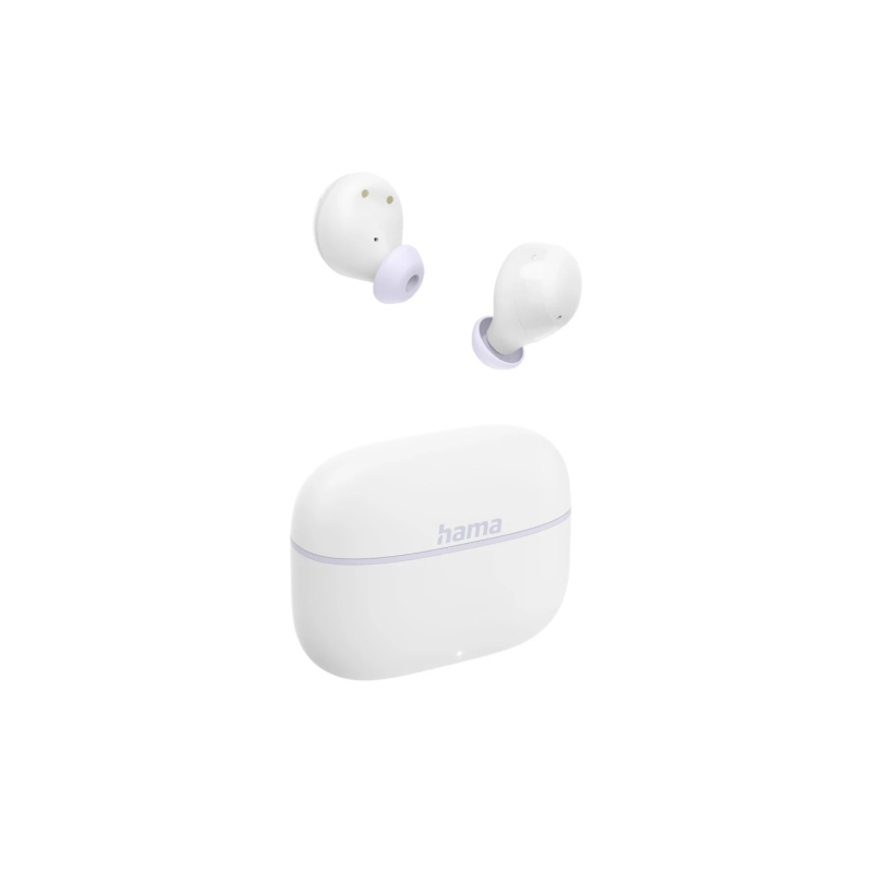 Casque Hama Freedom Buddy II avec microphone omnidirectionnel - Bluetooth - Portée de 10 m - Assistant vocal - Chargement USB-C