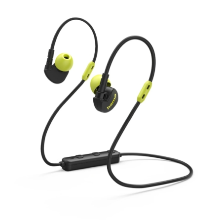 Casque de sport Hama Freedom Athletics III - Bluetooth - Portée de 10 m - Microphone omnidirectionnel - Assistant vocal - Charge
