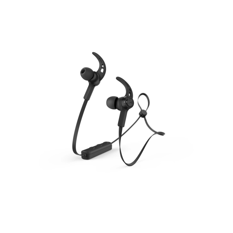 Écouteurs de sport Hama Freedom Run II - Bluetooth - Portée de 10 m - Assistant vocal - Noir