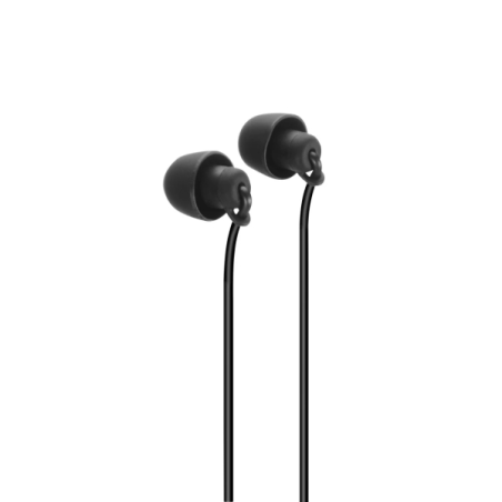 Casque Hama Relax avec microphone omnidirectionnel - Câble de 1,2 m - Prise jack 3,5 mm - Assistant vocal - Noir