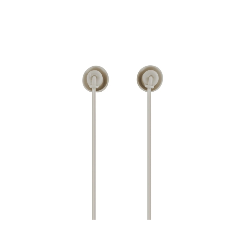 Casque Hama Relax avec microphone omnidirectionnel - Câble de 1,2 m - Assistant vocal - Couleur sable