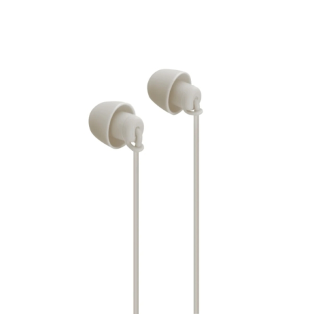 Casque Hama Relax avec microphone omnidirectionnel - Câble de 1,2 m - Assistant vocal - Couleur sable