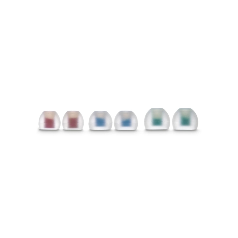 Hama Lot de 6 coussinets de rechange - Silicone - Couleurs assorties
