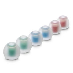 Hama Lot de 6 coussinets de rechange - Silicone - Couleurs assorties