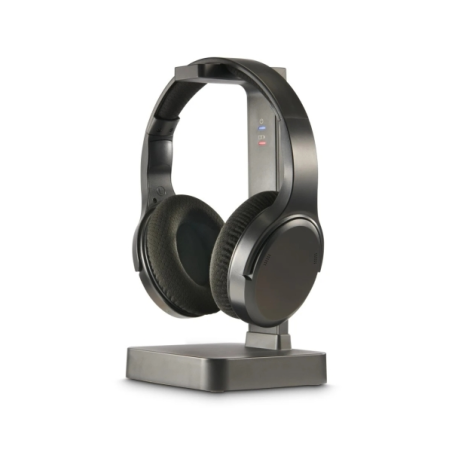 Casque supra-auriculaire Hama avec microphone omnidirectionnel - Bluetooth - 2,4 GHz - Arceau réglable - Noir