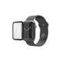 Protection d'écran Hama Super Hybrid pour Apple Watch - 44 mm - Anti-traces de doigts - Flexiglas rPET - Transparent