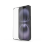 Protection d'écran Hama Cristal pour iPhone 16 - Verre trempé - Anti-traces de doigts - Dureté 10H - Protection D3O - Transparen
