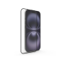 Protection d'écran Hama Cristal pour iPhone 16 - Verre trempé - Anti-traces de doigts - Dureté 10H - Protection D3O - Transparen