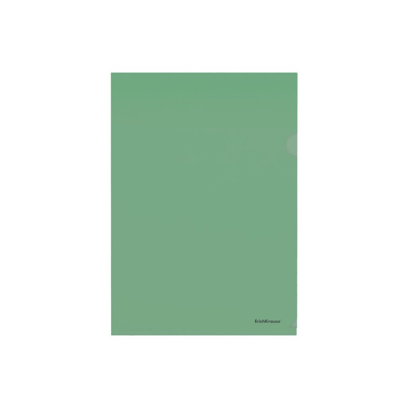 LOT de 12 Erichkrause Dossiers Uñero Fizzy Classic - A4 Semi-transparent - Couleur Vert