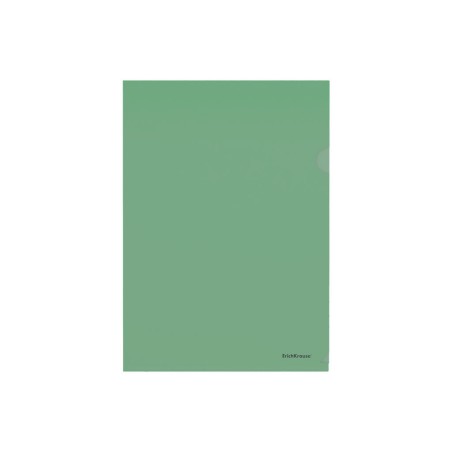 LOT de 12 dossiers Erichkrause Uñero Fizzy Classic A4 vert semi-transp