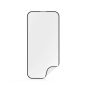 Protection d'écran Hama Super Hybrid pour iPhone 16 Pro Max - Anti-traces de doigts - Base de montage - Flexiglas rPET - Dureté