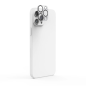 Protection d'objectif Hama Cam Protect pour iPhone 16 Pro / 16 Pro Max - Verre trempé - Transparent