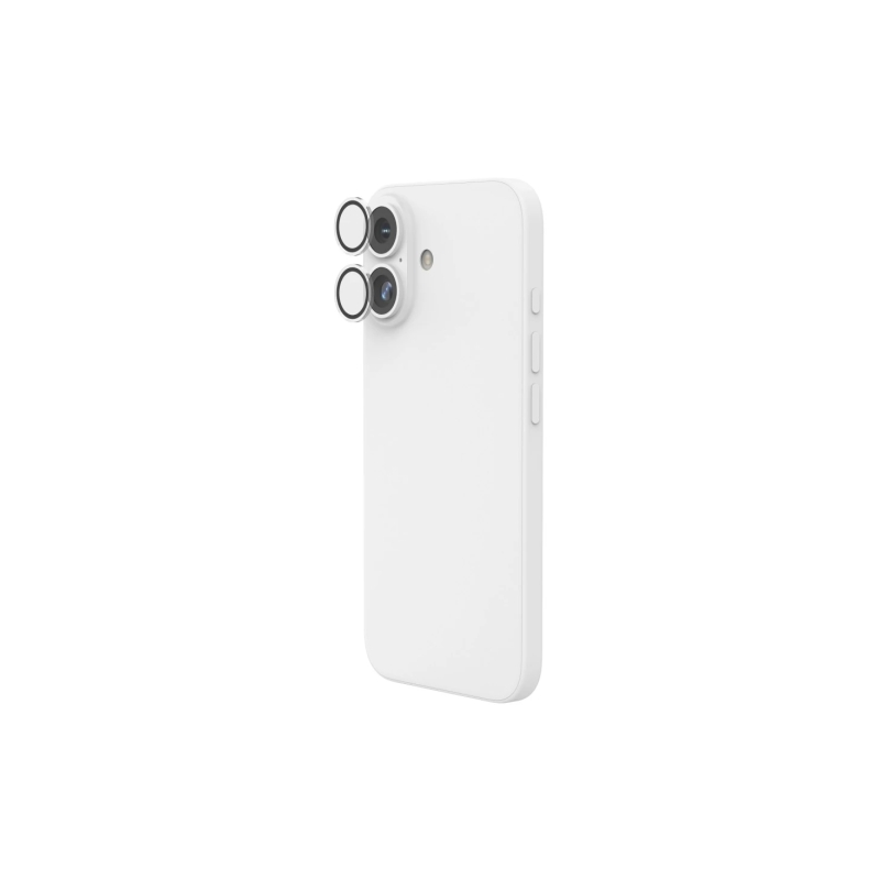 Protection d'objectif Hama pour iPhone 16 / 16 Plus / 17 - Verre trempé - Transparent
