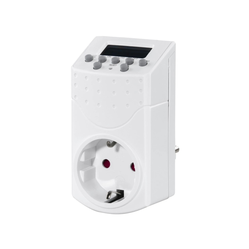 Minuteur numérique Hama Mini - Puissance maximale 1800 W - Tension 250 V - Minuteur - Interrupteur marche/arrêt - Intervalles de