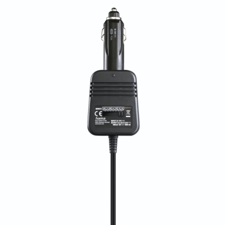 Alimentation allume-cigare Hama 12 W - Affichage LED - Indicateur LED - Tension variable - Noir