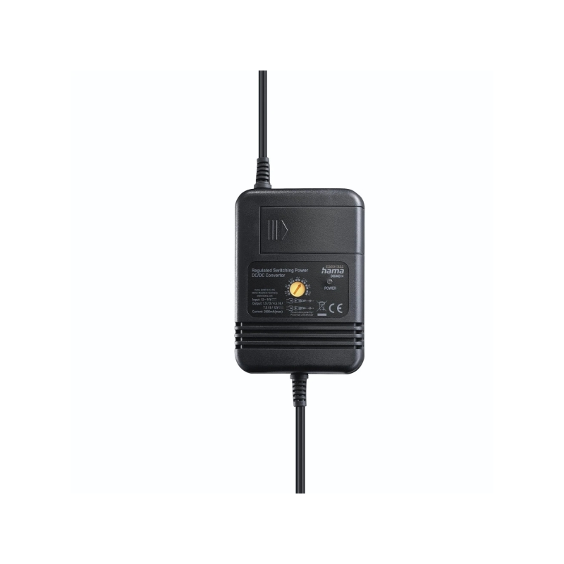 Alimentation allume-cigare Hama 24 W - Tension variable - Noir