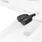 Distributeur d'alimentation 12 V pour voiture Hama à 2 prises - Noir