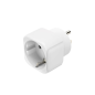 Adaptateur de voyage Hama, prise type B - Puissance jusqu'à 3750 W - Connecteur Schuko femelle - Tension 230-250 V - Blanc