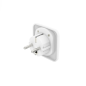 Adaptateur de voyage Hama type E et prise Schuko - Puissance jusqu'à 3750 W - Connecteurs femelles multiples - Tension 250 V - B