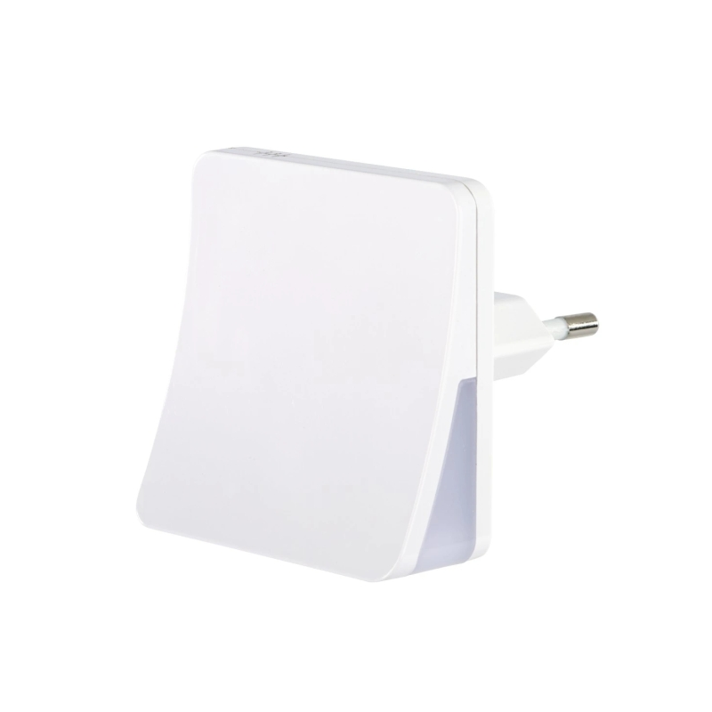 Veilleuse LED Hama Edge à brancher - IP20 - Capteur de luminosité - 6 x 6 x 7 cm - Blanche
