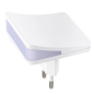 Veilleuse LED Hama Edge à brancher - IP20 - Capteur de luminosité - 6 x 6 x 7 cm - Blanche