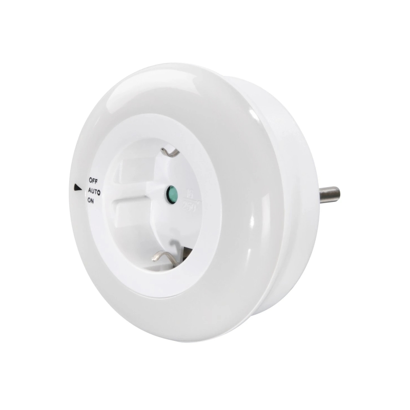 Veilleuse LED circulaire Hama - Puissance 0,8 W - Indice de protection IP20 - Capteur de luminosité - Protection tactile - Dimen