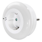 Veilleuse LED circulaire Hama - Puissance 0,8 W - Indice de protection IP20 - Capteur de luminosité - Protection tactile - Dimen