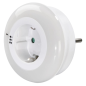 Veilleuse LED Hama - Puissance 0,8 W - Indice de protection IP20 - Capteur de luminosité - Blanche