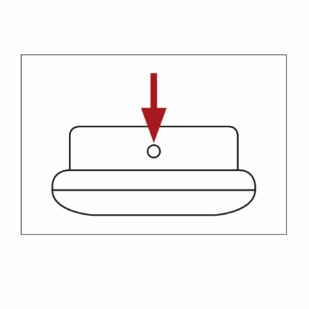 Veilleuse LED Hama - Puissance 0,8 W - Indice de protection IP20 - Capteur de luminosité - Blanche