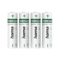 Hama Lot de 2 piles rechargeables AA - NiMH - Tension 1,2 V - 2500 mAh - Blanches