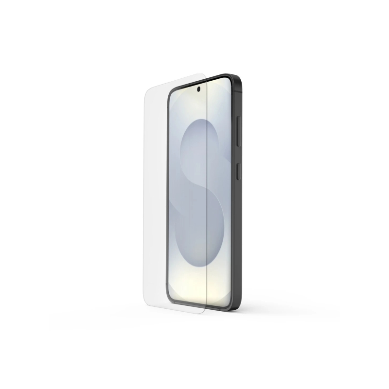 Protection d'écran Hama Clear Protect pour Samsung Galaxy S25 - Anti-traces de doigts - Verre de sécurité - Dureté 9H - Transpar