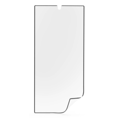 Protection d'écran Hama Super Hybrid pour Samsung Galaxy S25 Ultra - PET recyclé - Transparent