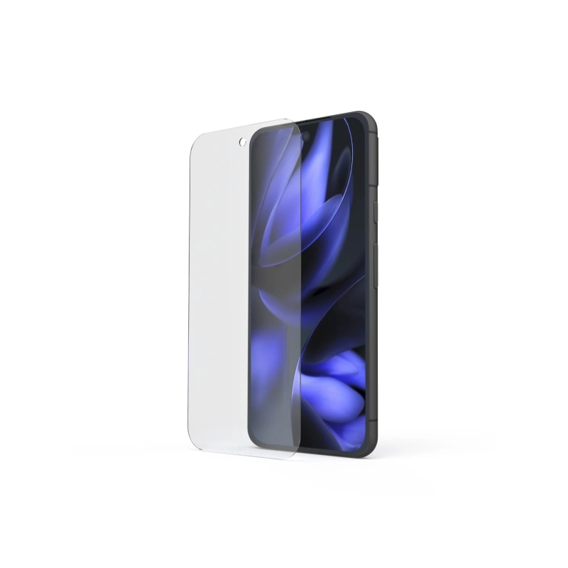 Protection d'écran Hama Clear Protect pour Google Pixel 9A - Anti-traces de doigts - Verre de sécurité - Dureté 9H - Transparent