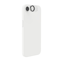 Protection d'objectif Hama Cam Protect pour iPhone 16E - Verre trempé - Transparent