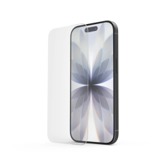 Protection d'écran Hama Clear Protect pour iPhone 17 - Anti-traces de doigts - Support de fixation - Verre de sécurité - Dureté