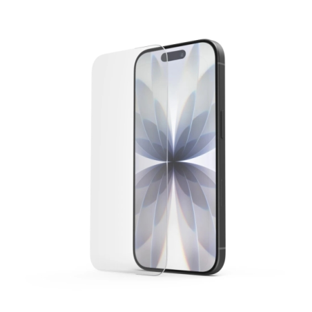 Protection d'écran Hama Clear Protect pour iPhone 17 - Anti-traces de doigts - Support de fixation - Verre de sécurité - Dureté