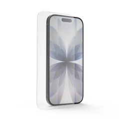 Protection d'écran Hama Clear Protect pour iPhone 17 - Anti-traces de doigts - Support de fixation - Verre de sécurité - Dureté