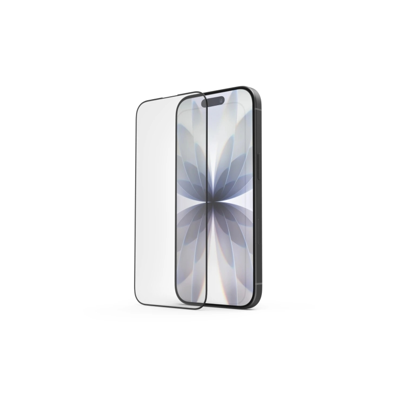 Protection d'écran Hama Extreme Protect pour iPhone 17 - Verre trempé - Anti-traces de doigts - Base de montage - Dureté 10H - P