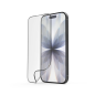 Protection d'écran Hama Super Hybrid pour iPhone 17 - Anti-traces de doigts - Base de montage - Flexiglas rPET - Dureté 9H - Pro
