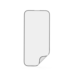 Protection d'écran Hama Super Hybrid pour iPhone 17 - Anti-traces de doigts - Base de montage - Flexiglas rPET - Dureté 9H - Pro
