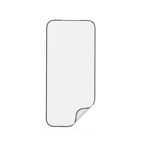 Protection d'écran Hama Super Hybrid Crystal pour iPhone 17 Pro Max - Anti-traces de doigts - Base de montage - Flexiglas rPET -