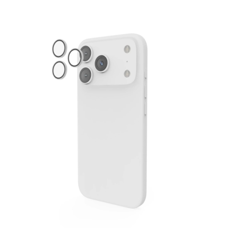 Protection d'objectif Hama pour iPhone 17 Pro / Pro Max - Verre trempé - Transparent