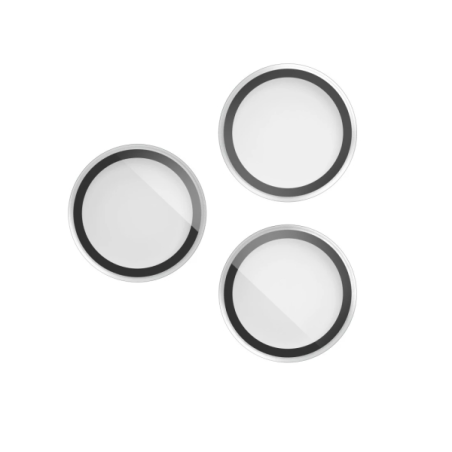 Protection d'objectif Hama pour iPhone 17 Pro / Pro Max - Verre trempé - Transparent