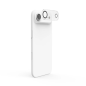 Protection d'objectif Hama Cam Protect pour iPhone 17 Air - Verre trempé - Transparent