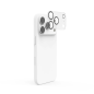 Protection d'objectif Hama Cam Protect pour iPhone 17 Pro - Verre trempé - Transparent