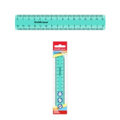 ✅ Erichkrause Pastel Règle Menthe - 15cm - Menthe - Sachet Polyéthylène couleur Menta en stock