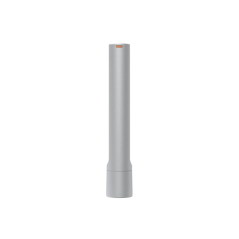 Lampe torche LED Hama FL120 - Puissance 3 W - 120 lumens - Fonctionne avec 2 piles AA - Couleur argent