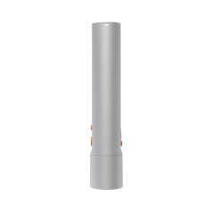 Lampe torche LED Hama FL350-C - Rechargeable - 350 lumens - Batterie lithium 18650 - Argent