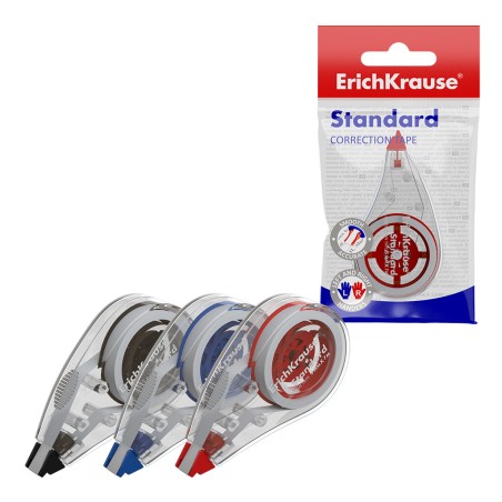 Rubans correcteurs ErichKrause couleurs assorties