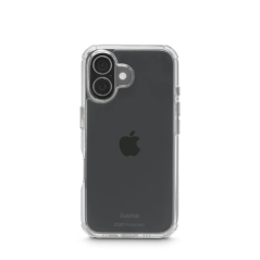 Coque Hama Extreme Protect pour iPhone 17 - Antidérapante - Polycarbonate - Protection D3O - Bords surélevés - Transparente